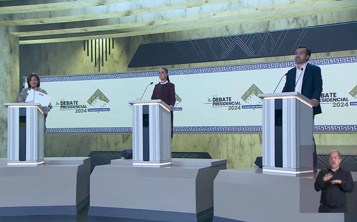 Segundo debate presidencial registró intermitencias en su transmisión